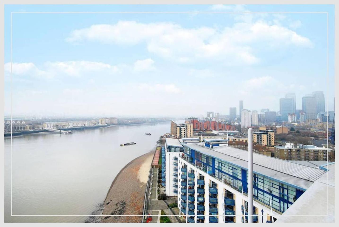 London Canary Wharf Riverside Penthouse Apartment Eksteriør bilde