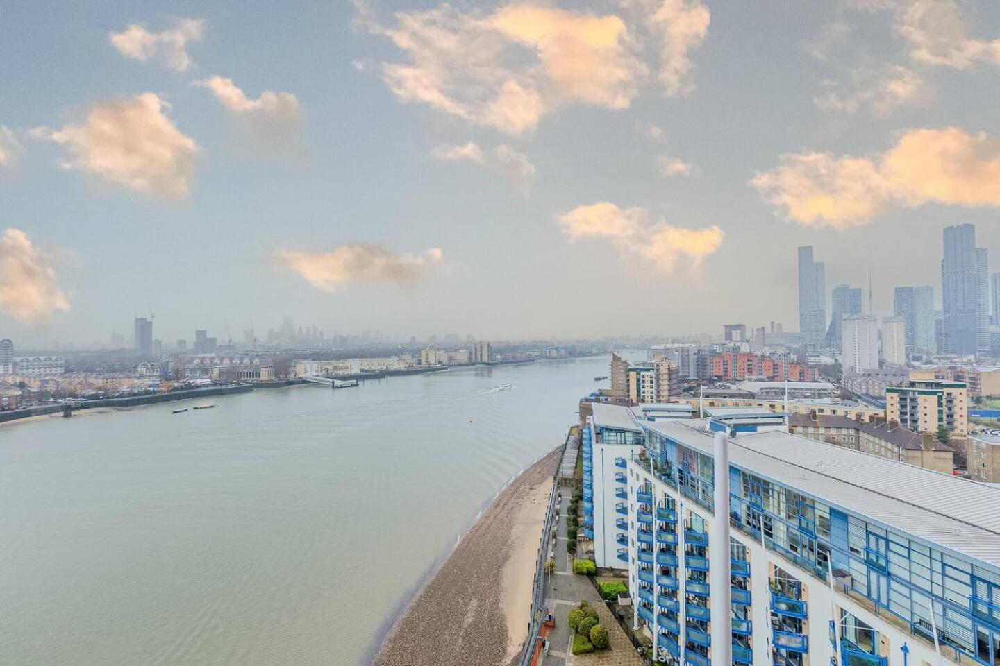 London Canary Wharf Riverside Penthouse Apartment Eksteriør bilde