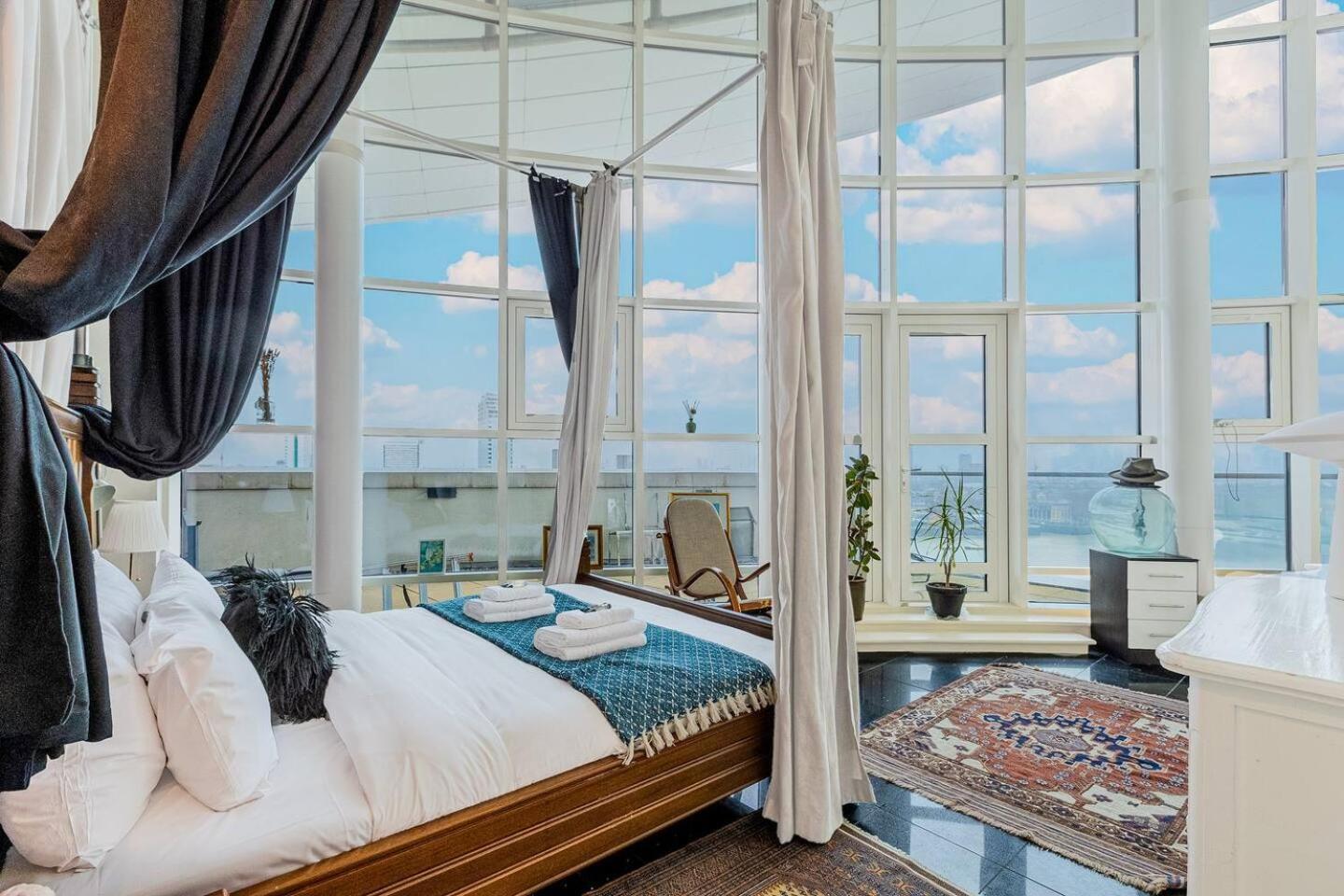 London Canary Wharf Riverside Penthouse Apartment Eksteriør bilde