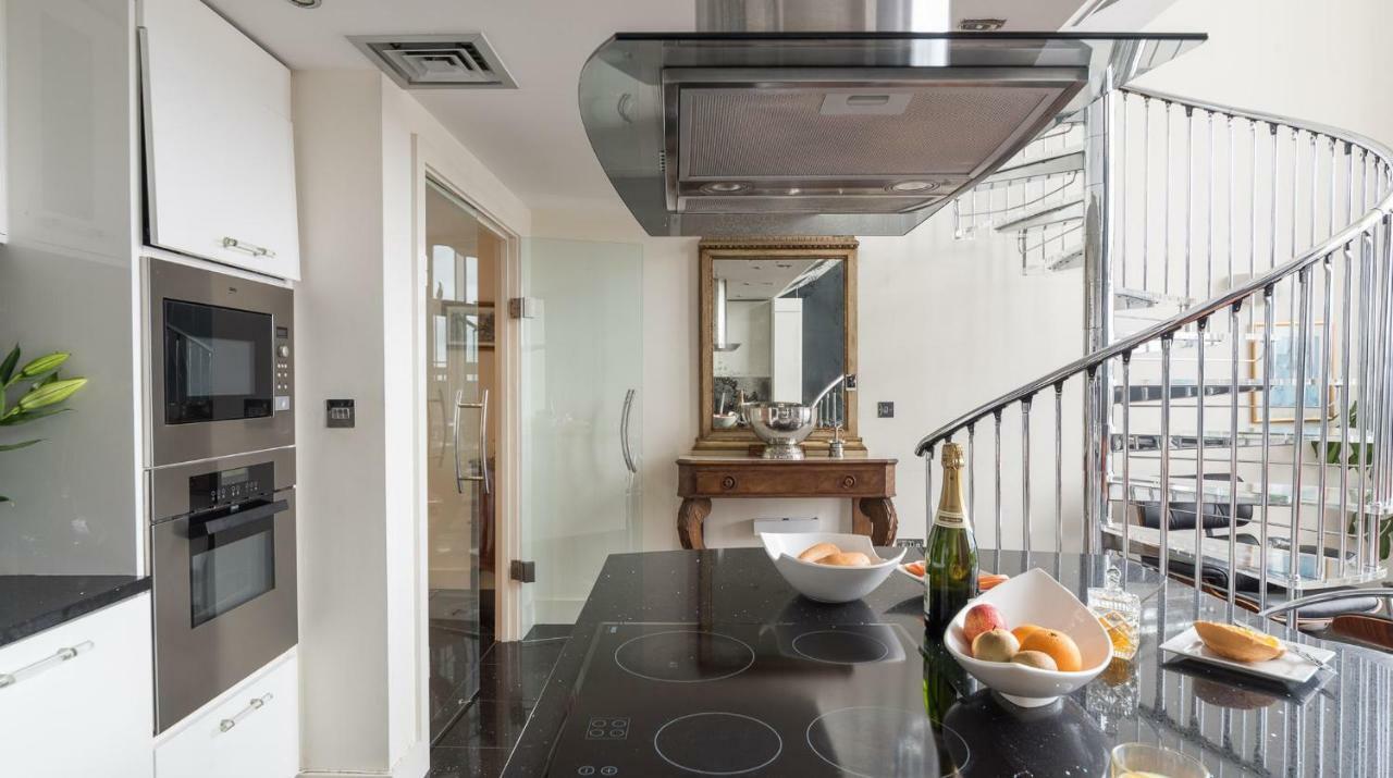 London Canary Wharf Riverside Penthouse Apartment Eksteriør bilde