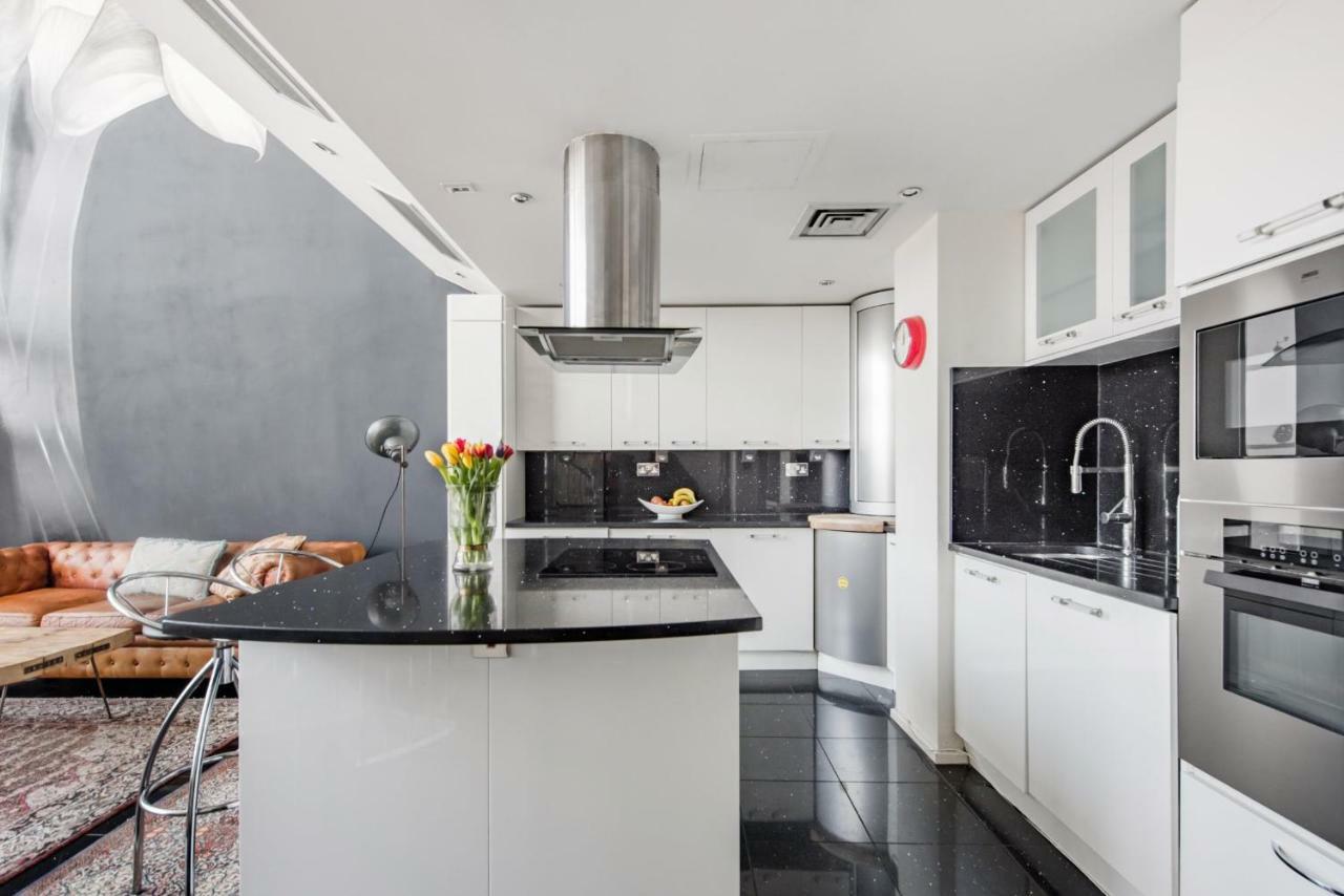 London Canary Wharf Riverside Penthouse Apartment Eksteriør bilde